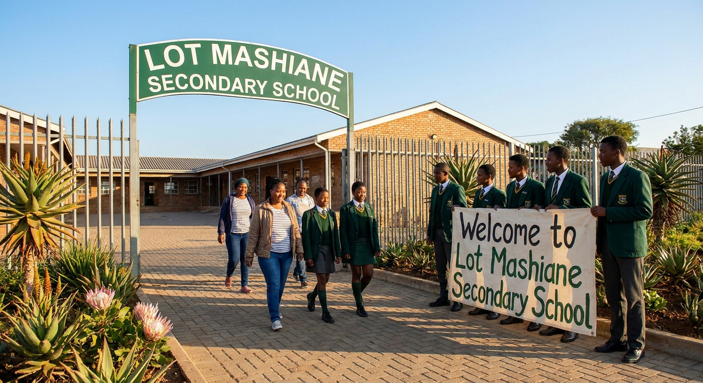 New Learners Welcomed at Lot Mashiane Secondary School