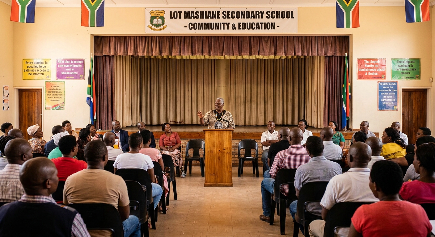 Community Engagement at Lot Mashiane Secondary School