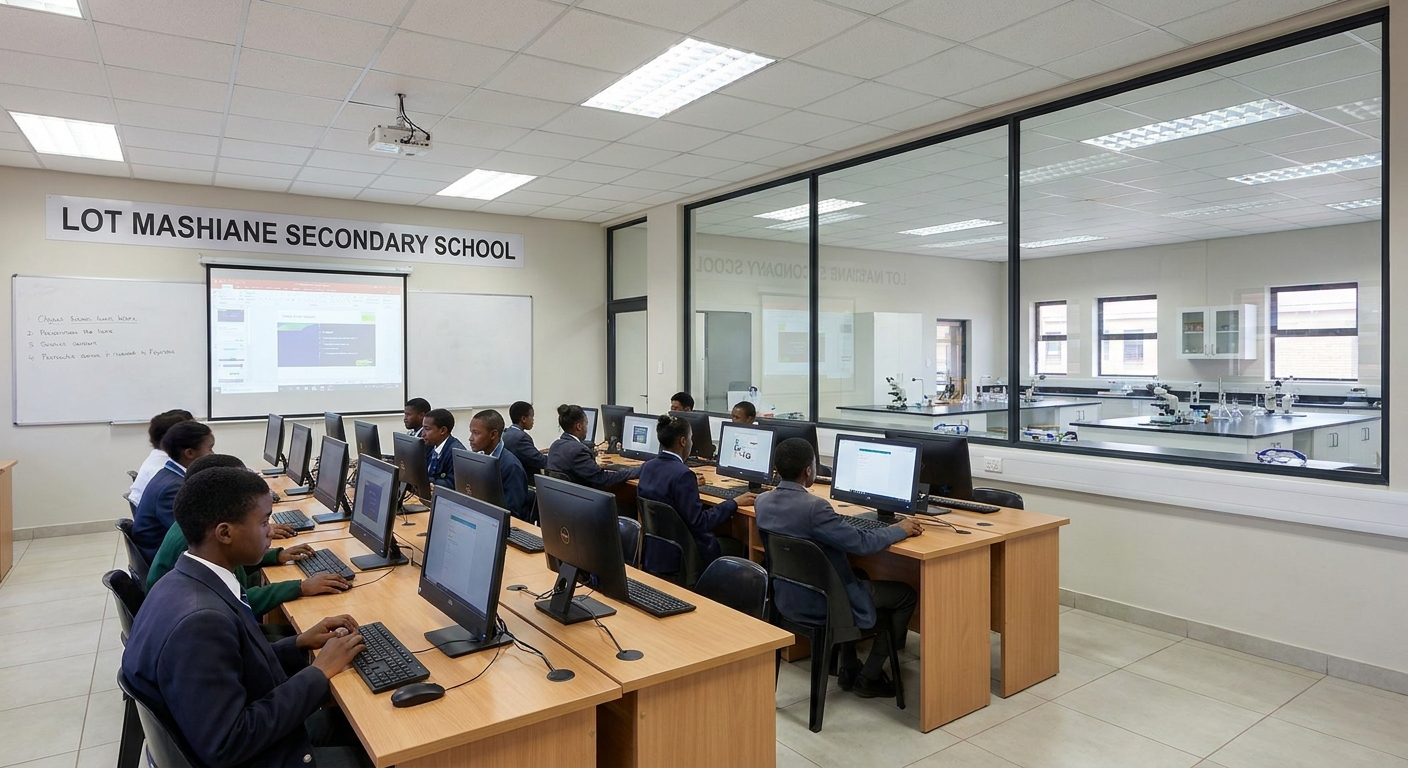 Modern School Facilities at Lot Mashiane Secondary School