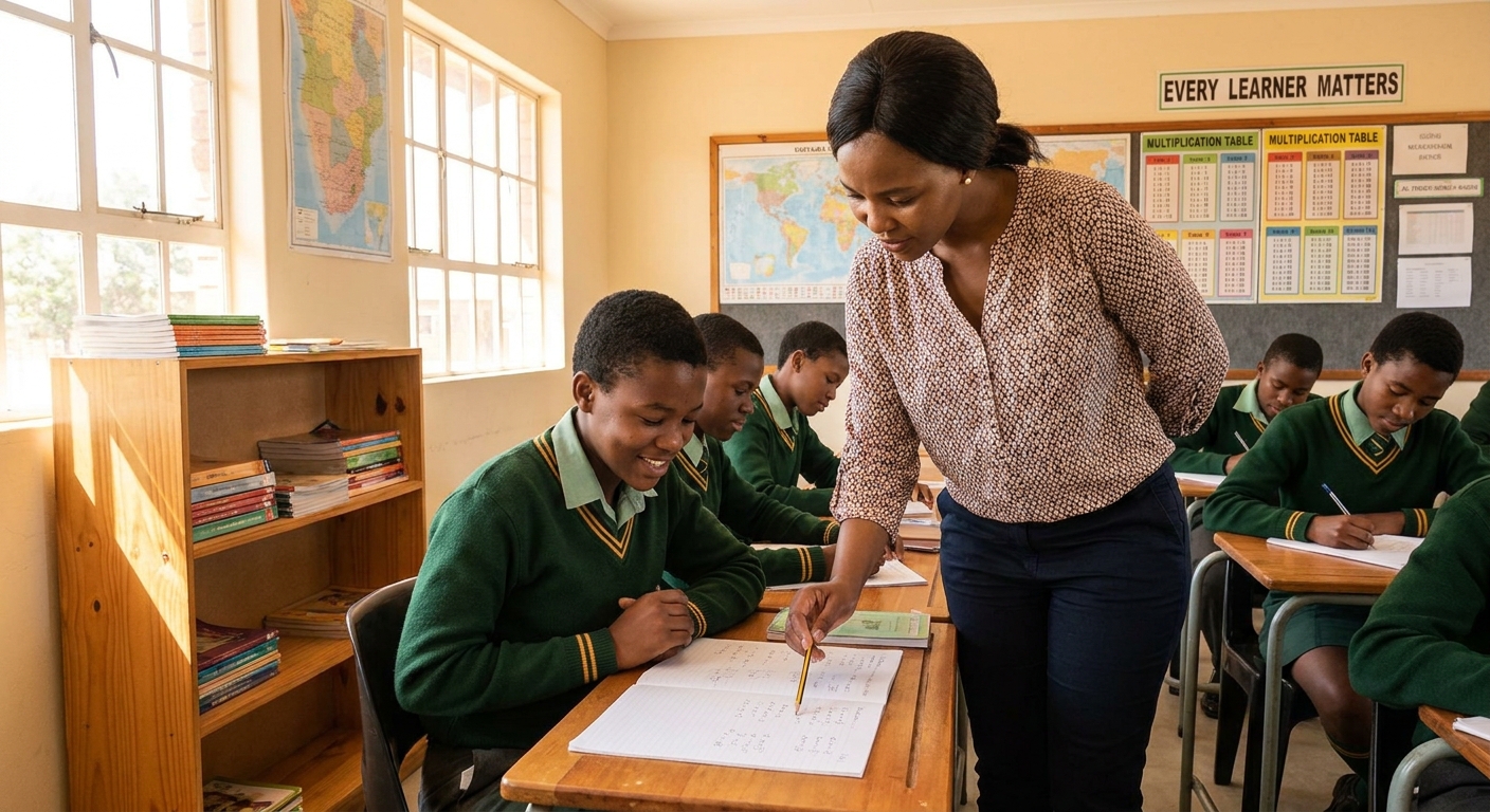 Dedicated Teaching at Lot Mashiane Secondary School
