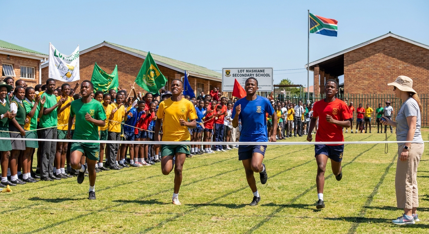 Athletics Day at Lot Mashiane Secondary School