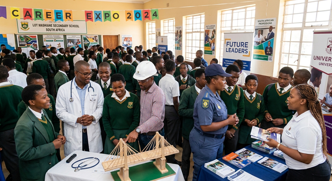 Career Day at Lot Mashiane Secondary School