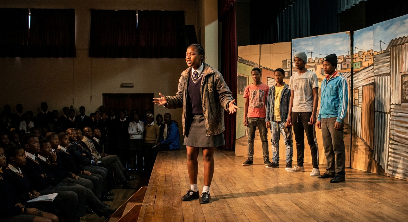 Drama Performance at Lot Mashiane Secondary School
