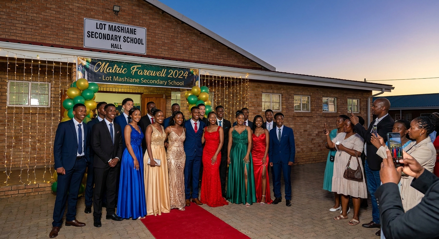 Matric Dance at Lot Mashiane Secondary School